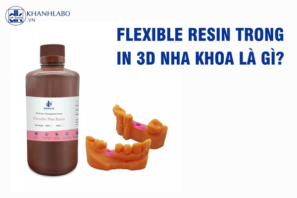 Khái niệm Flexible Resin trong in 3D nha khoa